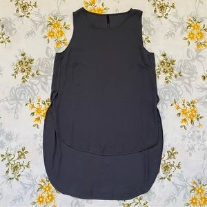 Kay Celine Blue/Gray High Low Tank